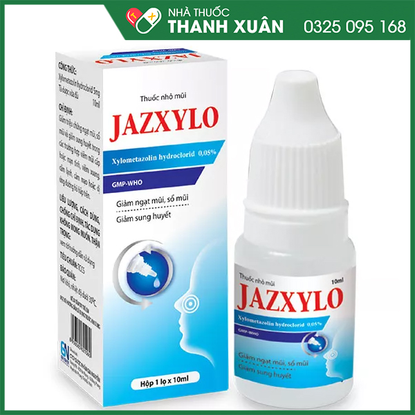 Thuốc Jazxylo Adult điều trị sung huyết mũi, nghẹt mũi